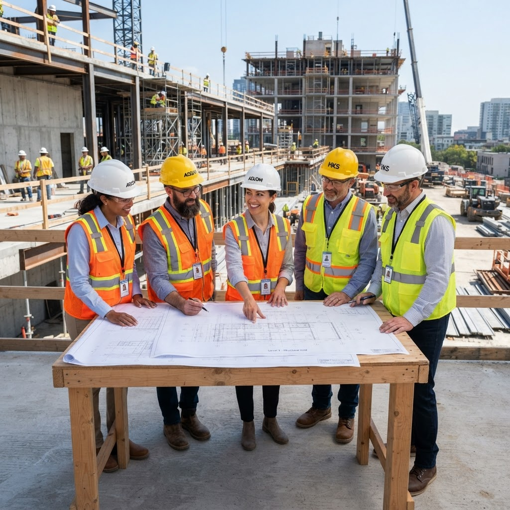 Equipe da ELC Construtora e Empreiteira